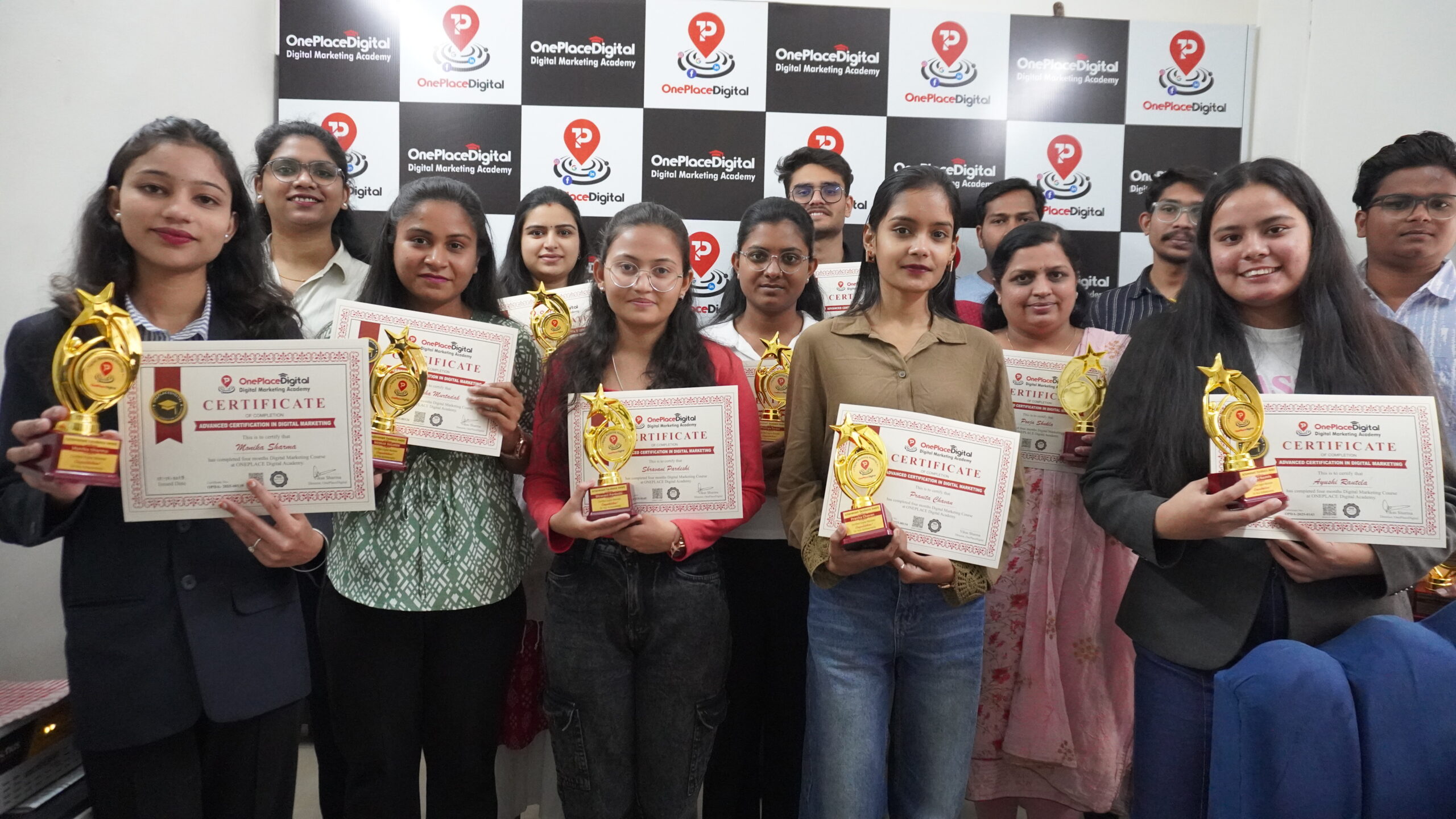 #1 AI & Digital Marketing Course in Nashik | ONEPLACE DIGITAL 1 ACDM Advanced Digital Marketing Course in Nashik