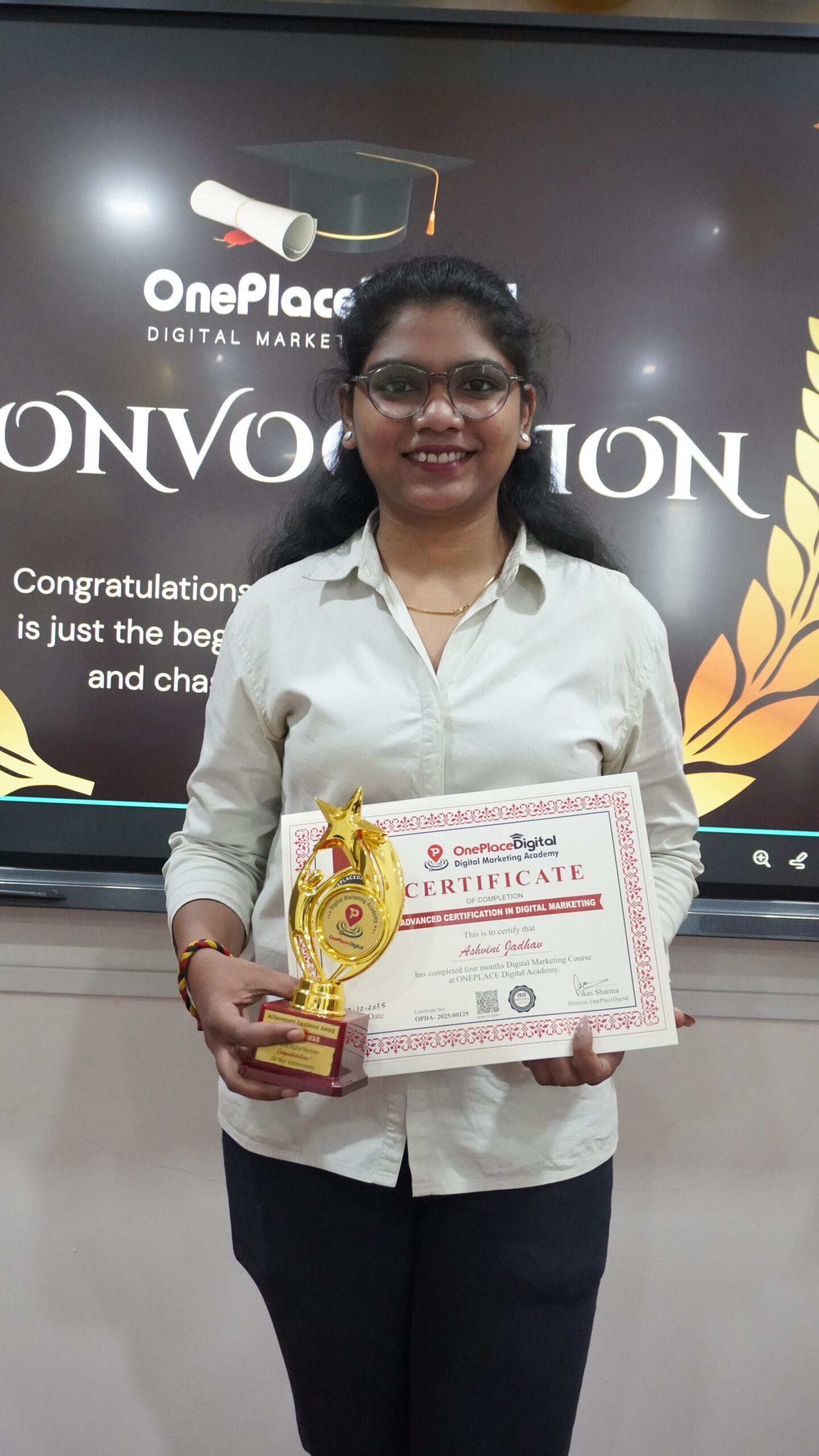 Student Life 17 Ashwini - Digital Marketing Student Nashik