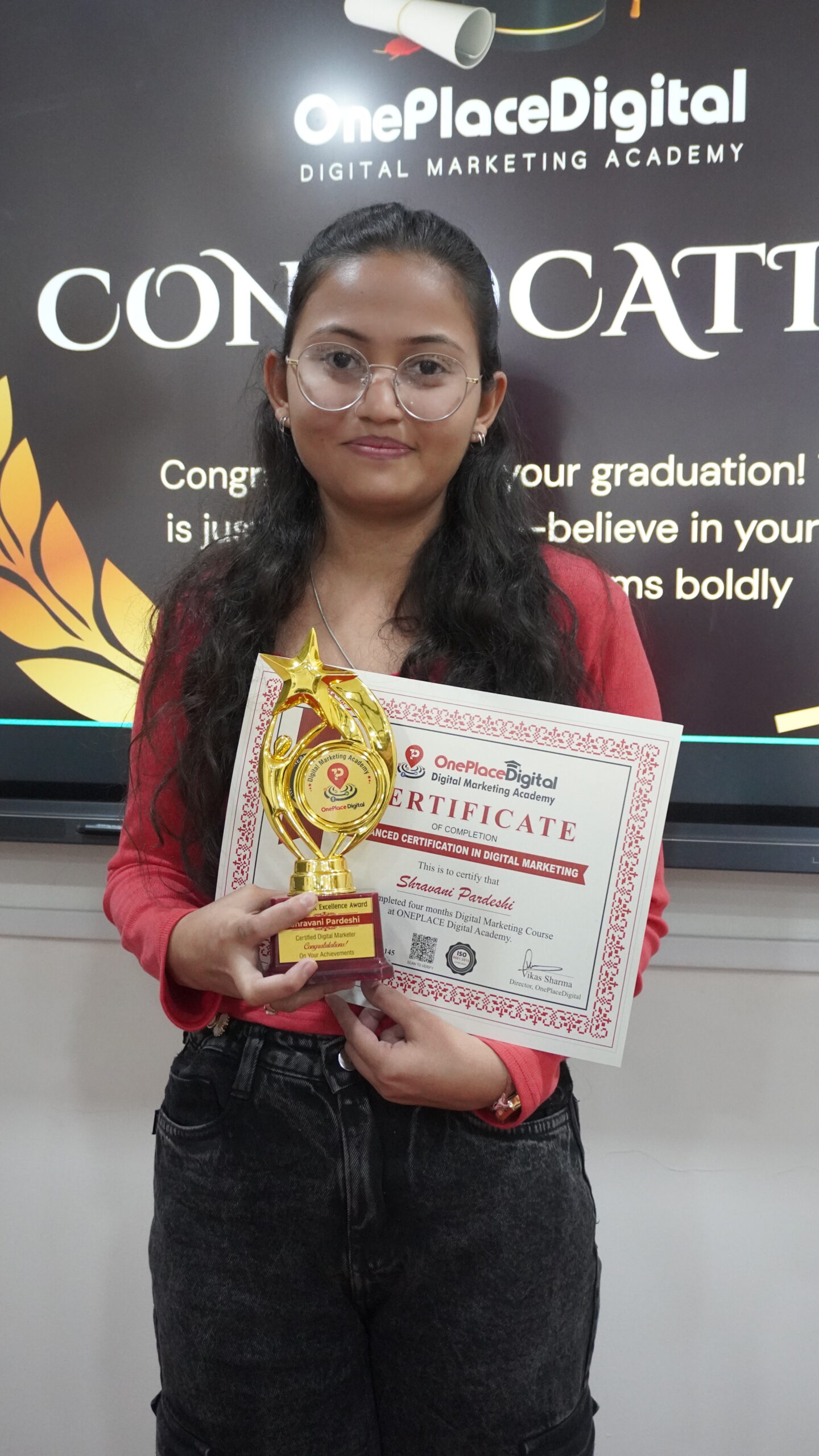 Student Life 19 Shravani - Digital Marketing Professional Nashik