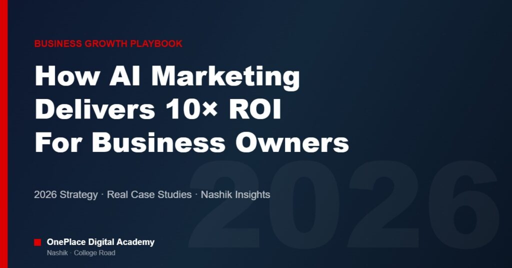 Business Owners: How AI Marketing Can 10x Your ROI in 2026