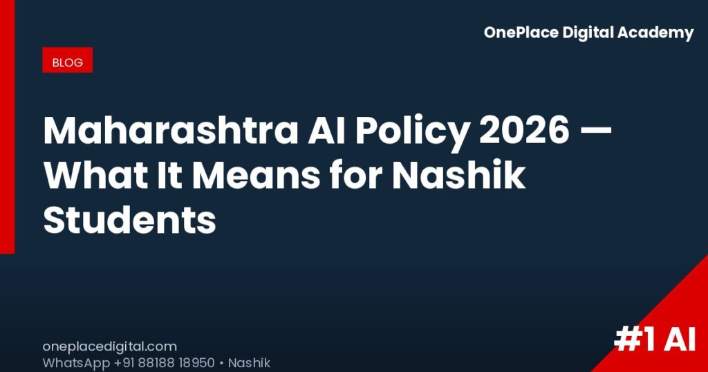 OnePlace blog maharashtra-ai-policy-2026-explained