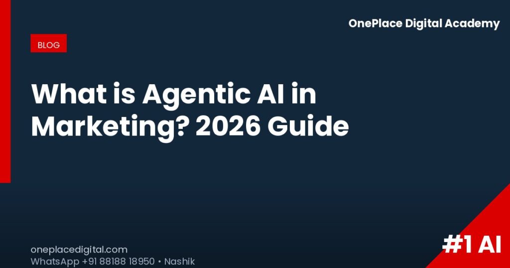 OnePlace blog what-is-agentic-ai-marketing-2026