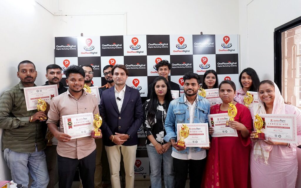 OnePlace Digital Academy convocation certificate ceremony in Nashik