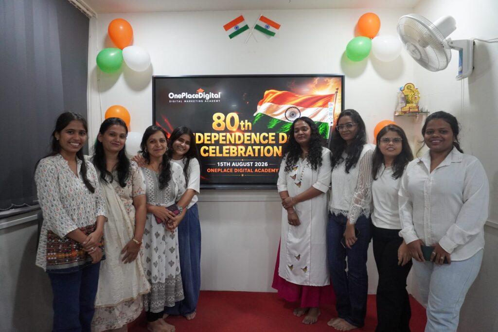 80th Independence Day celebration at OnePlace Digital Academy, Nashik