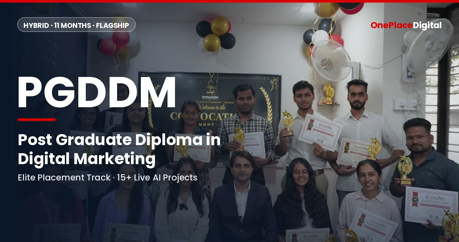 PGDDM - Post Graduate Diploma in Digital Marketing Course in Nashik