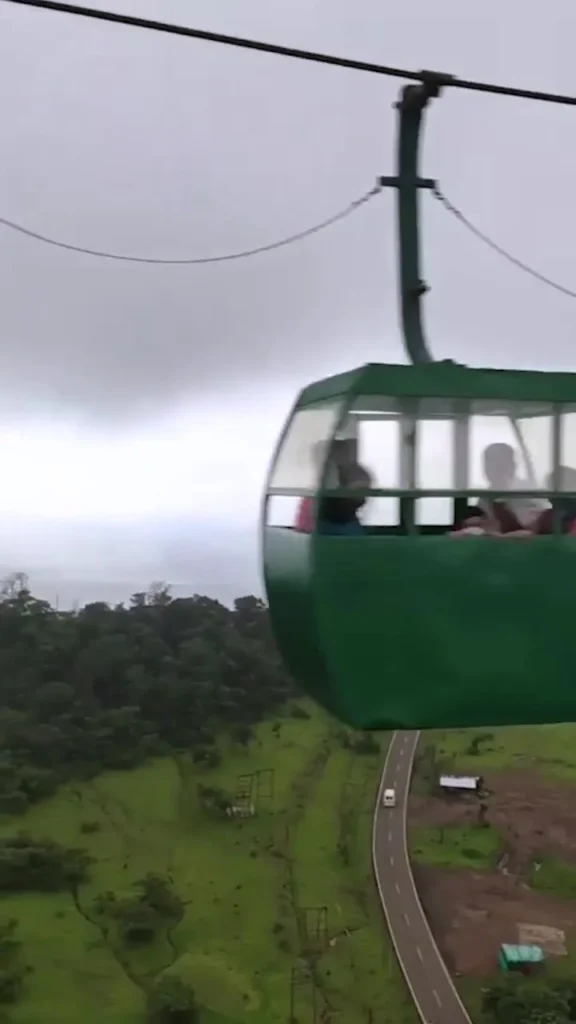 Saputara ropeway during the OnePlace Digital Academy batch trip
